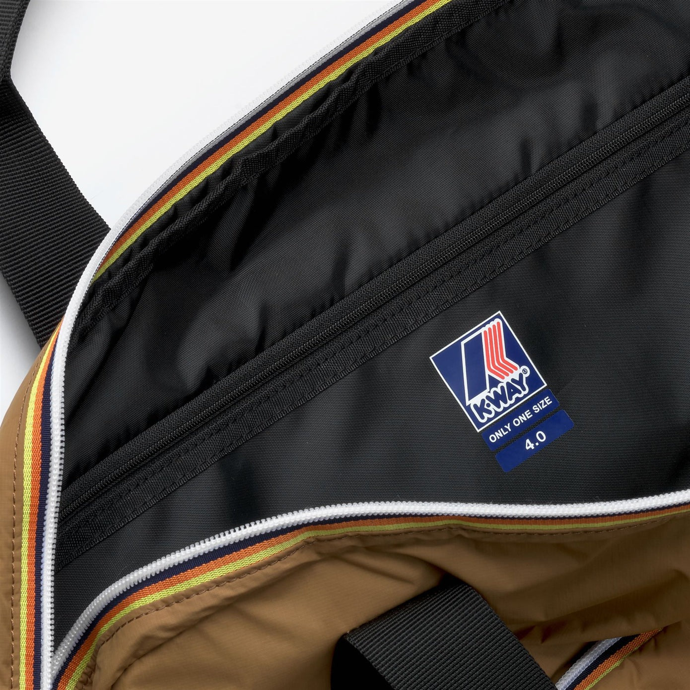 K-Way Le Vrai 4.0 Marcel borsone brown bistre nylon
