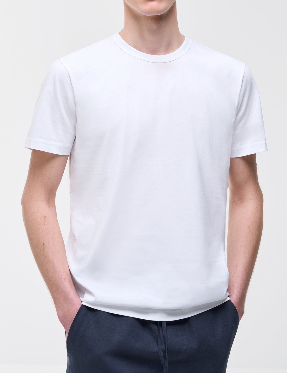 Colmar 7540 T-Shirt Uomo Bianco Cotone