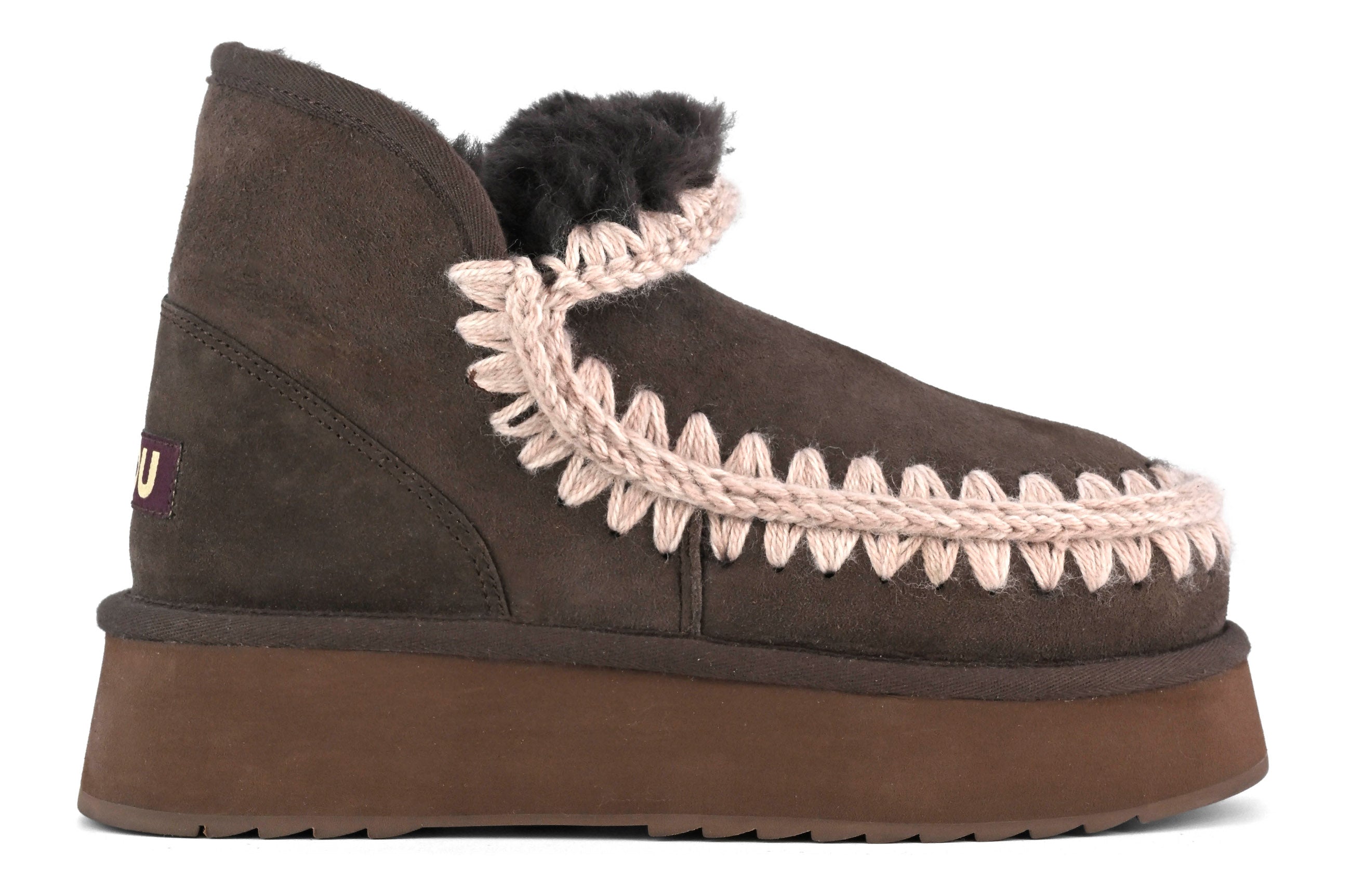 Mou Mini Eskimo Platform FW681000A Stivaletto Mocha