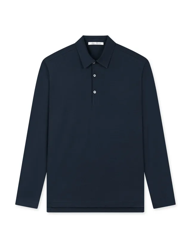 Stefan Brandt Luca 3 polo manica lunga cotone regular