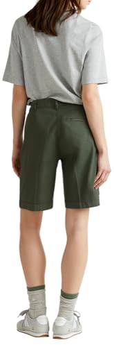 Benetton 4CDRD901W Bermuda Donna Verde 36 Cotone