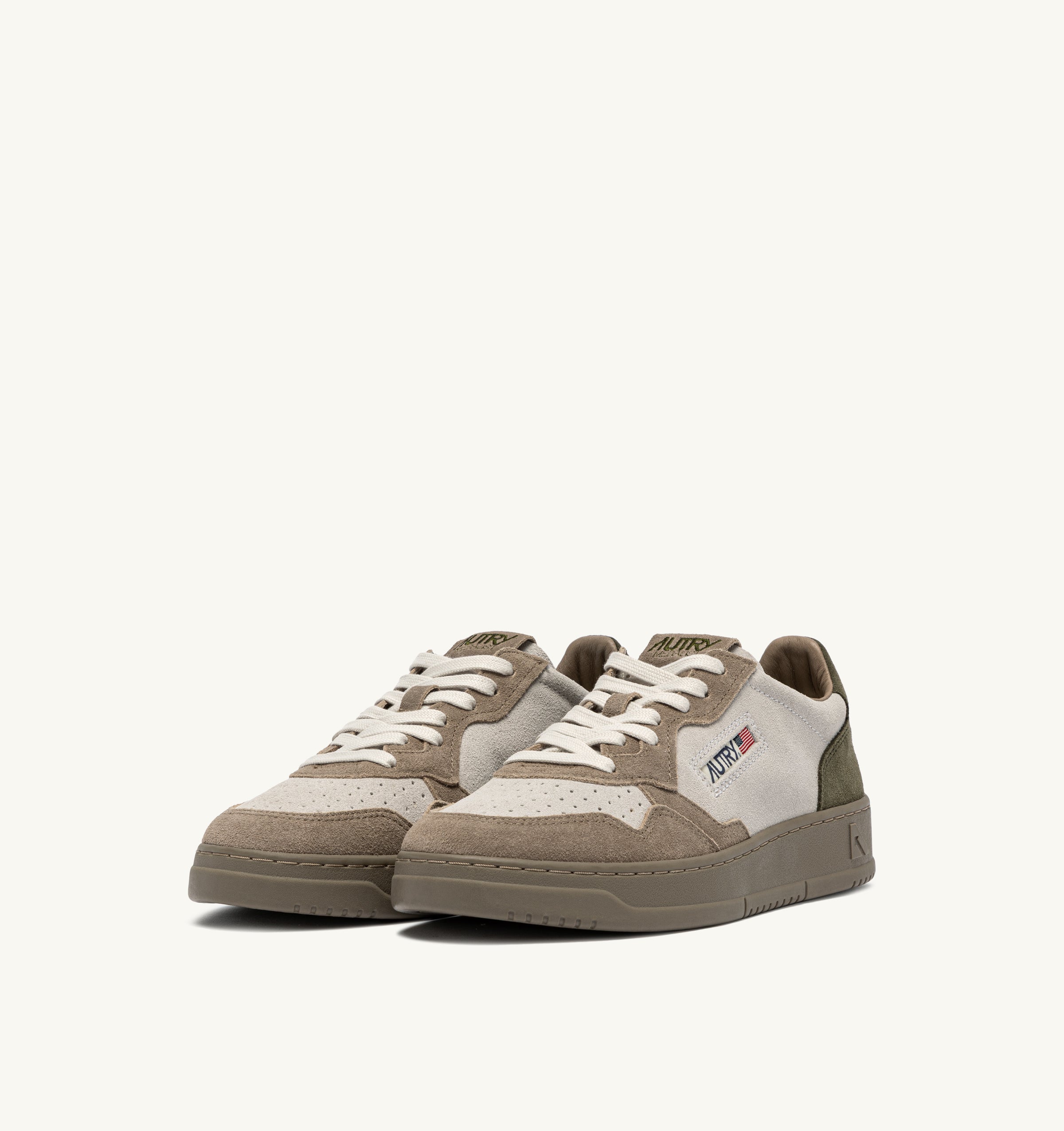 Autry Medalist Low AULM-TS40 Sneaker Uomo White Giungla pelle