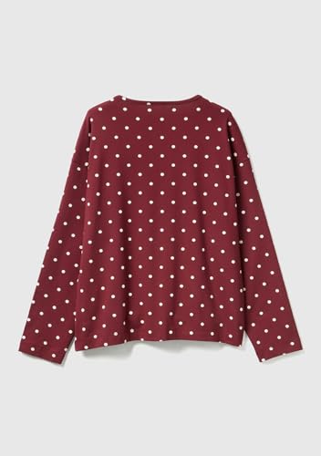 Benetton Intimo e Pigiami 3ZMB3M07R Camicia Pigiama Donna S Pois
