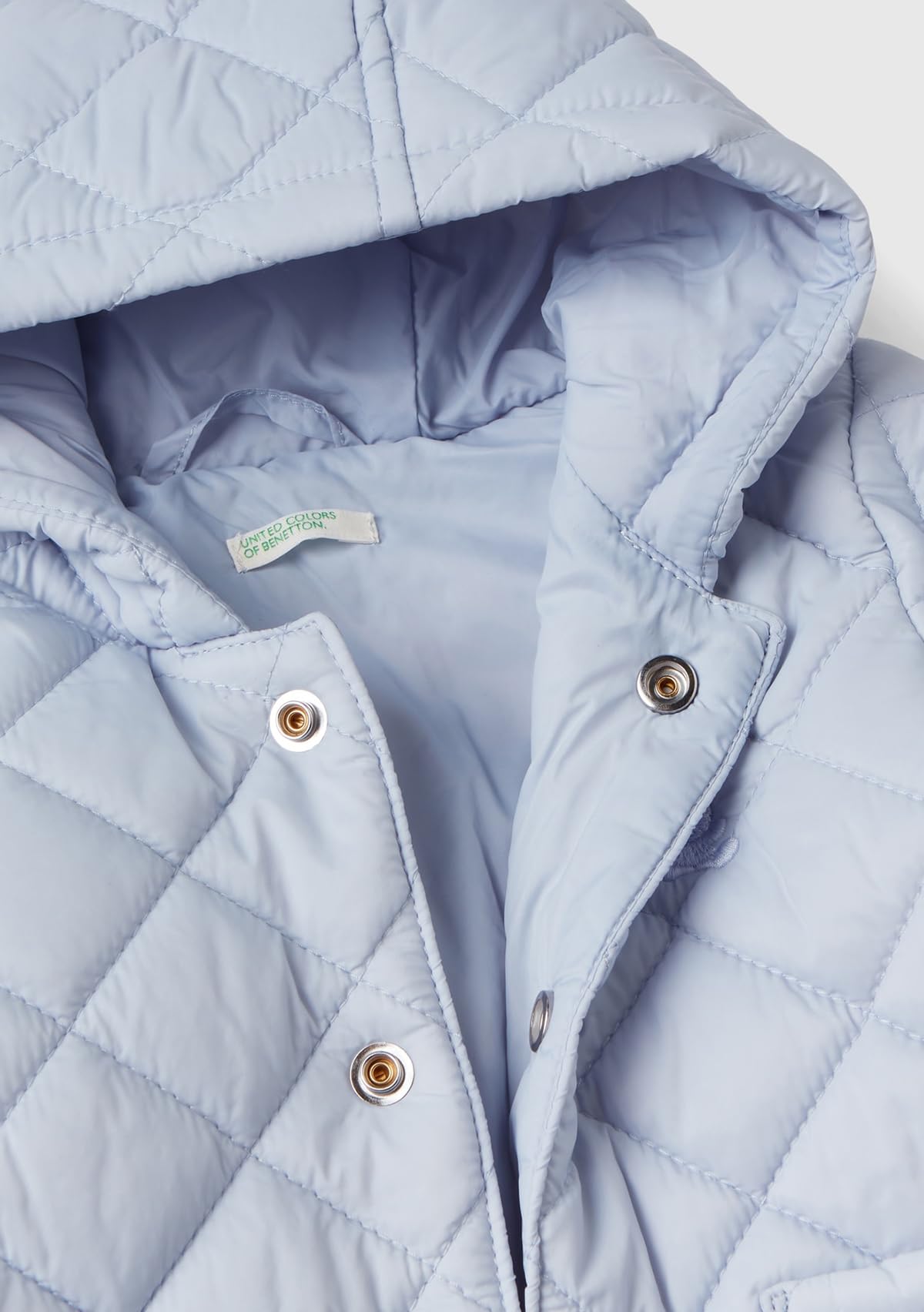 Benetton 2mja535ce Giubbotto Bimbi Celeste 56