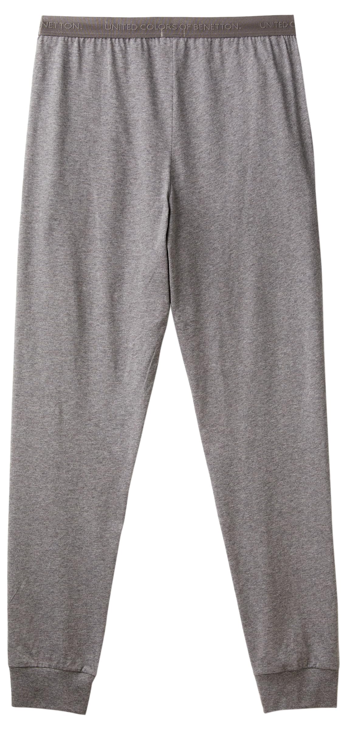 Benetton 30964F00G Pantalone Pigiama Uomo Jersey Blu