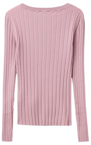 Benetton Maglieria 1wznd10g9 maglia barchetta viola viscosa