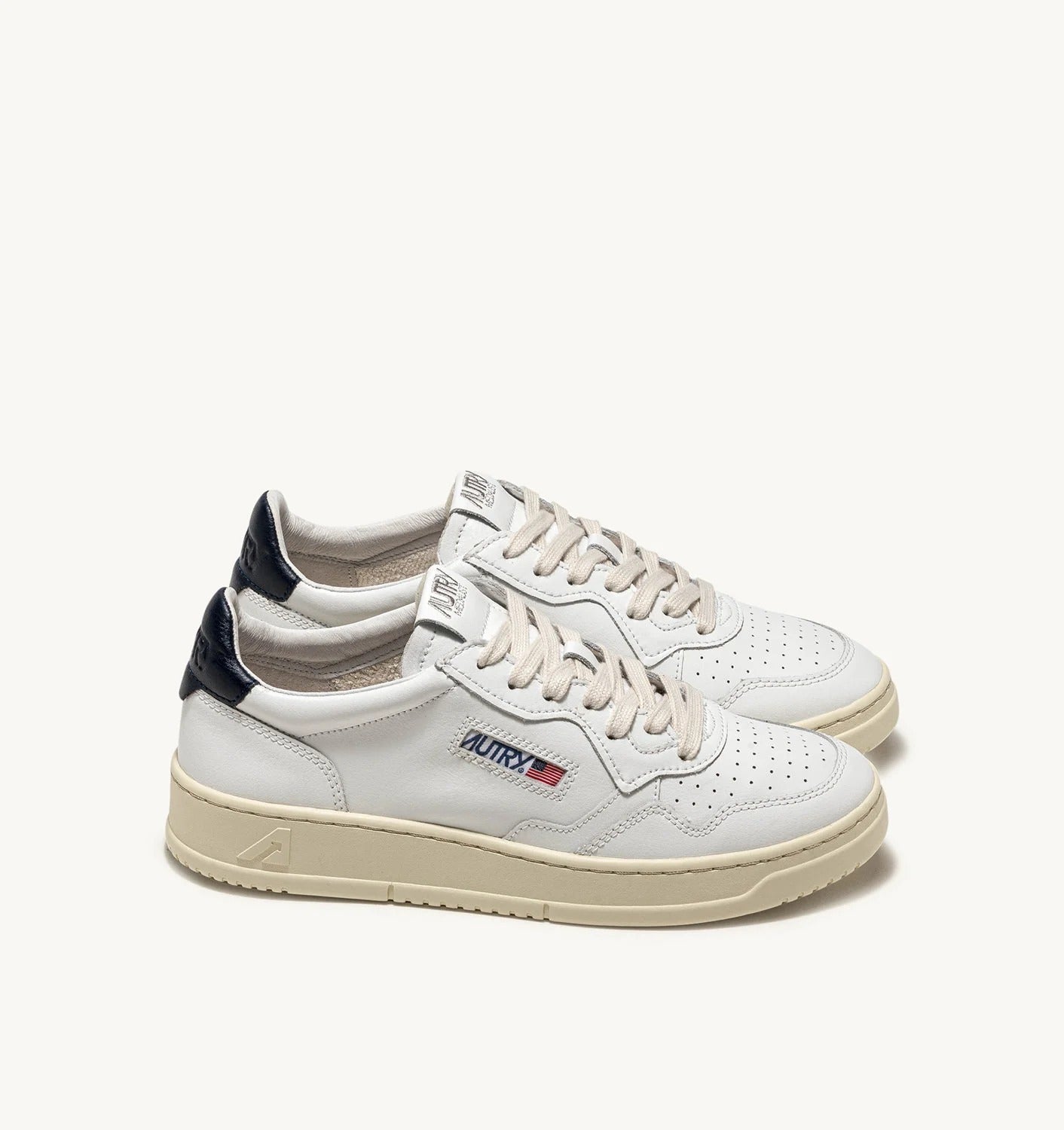 Autry Medalist Low AULM-LL12 sneakers pelle White Space