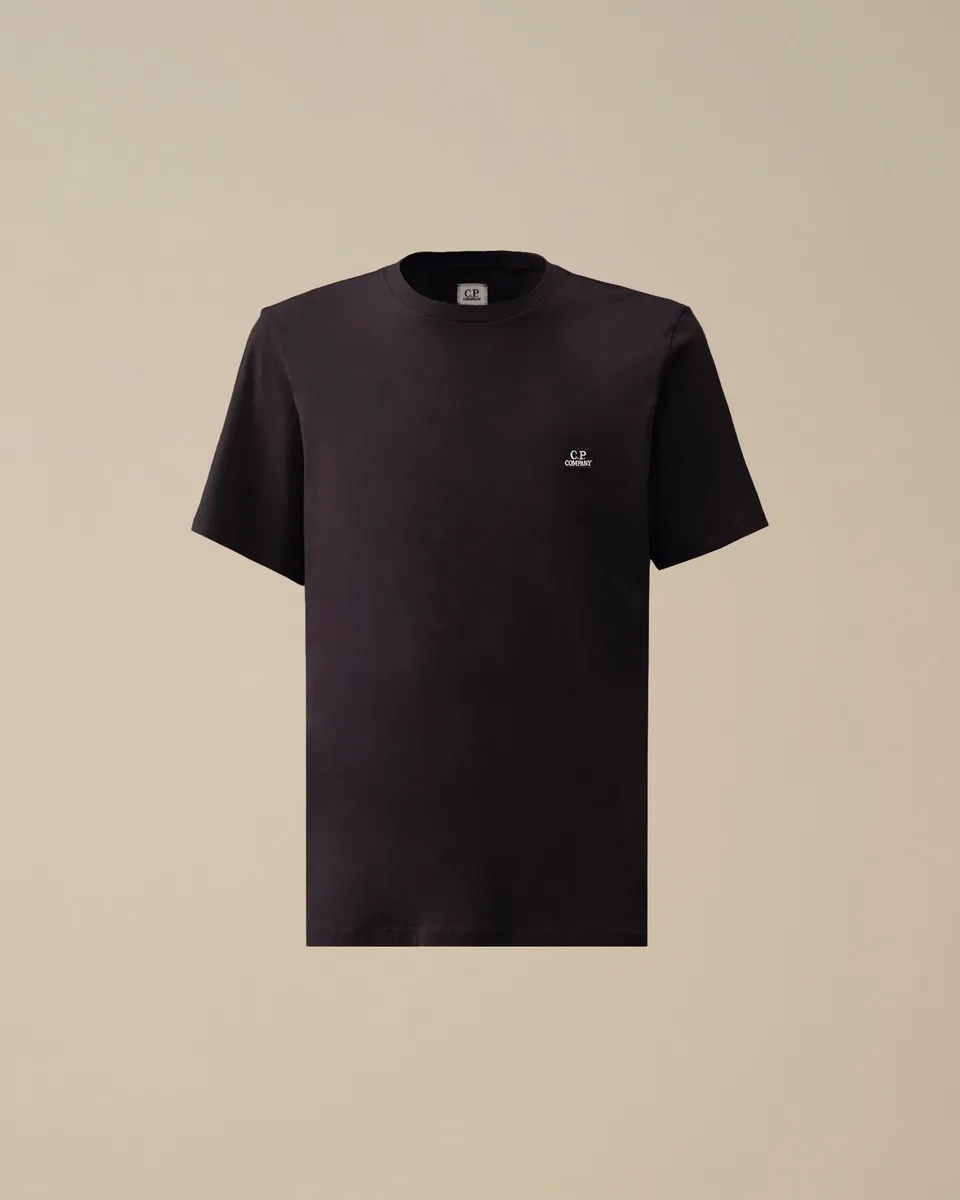 C.P. Company 30/1 Jersey t-shirt Total Eclipse cotone