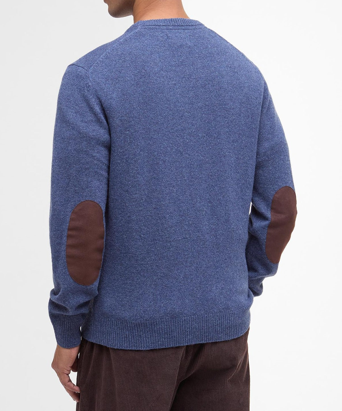Barbour Essential Patch Crew MKN0584 Maglione Indigo