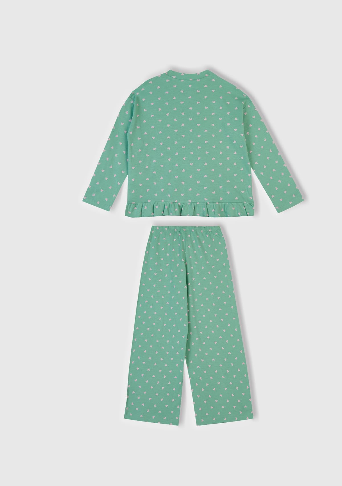 Benetton 3TGJ0P094 Set Pigiama Bambina 90 Multicolor