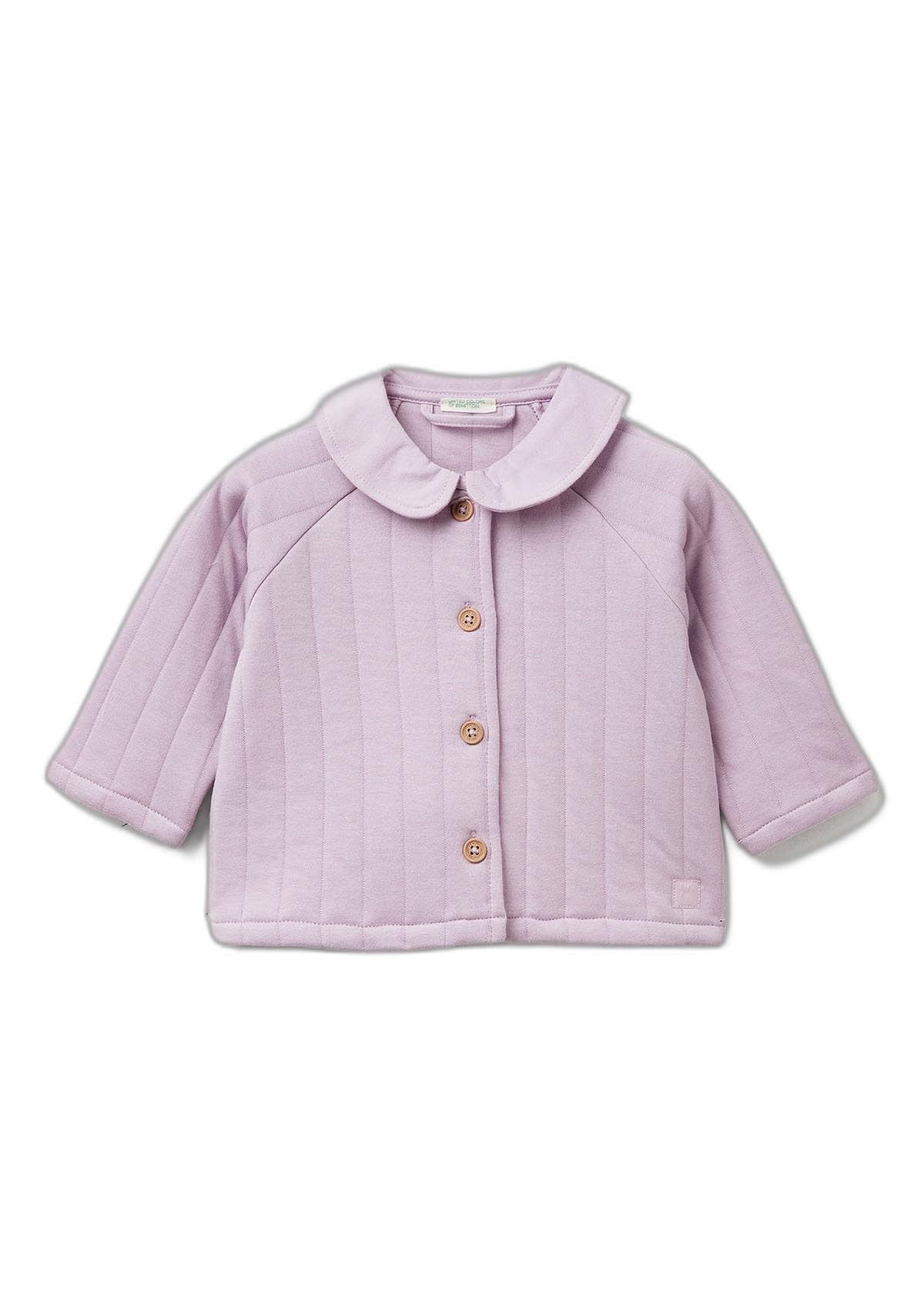United Colors of Benetton Giacca Bimba 68 collo scialle imbottita