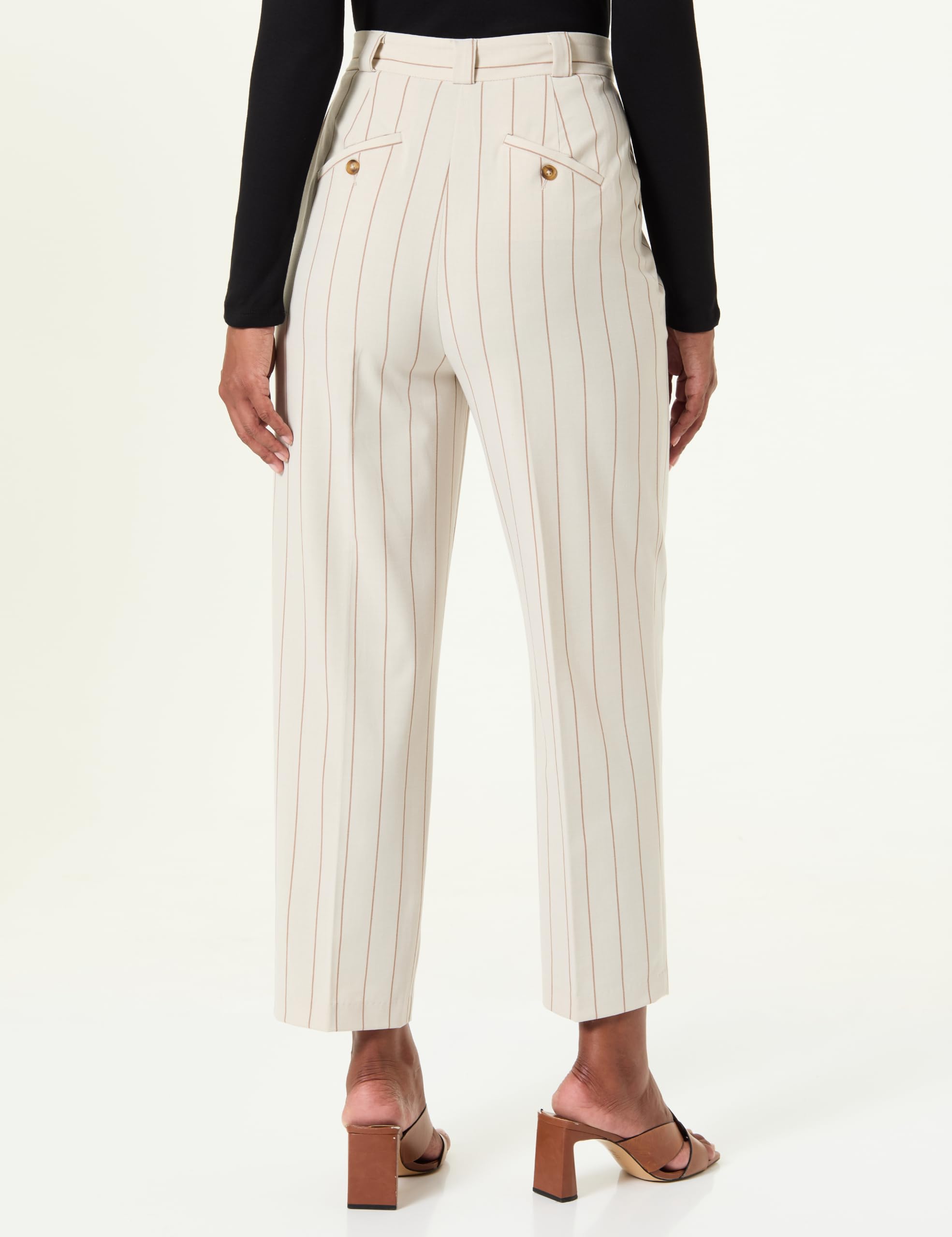 Benetton 44t0df0b3 Pantaloni Palazzo Grigi Donna