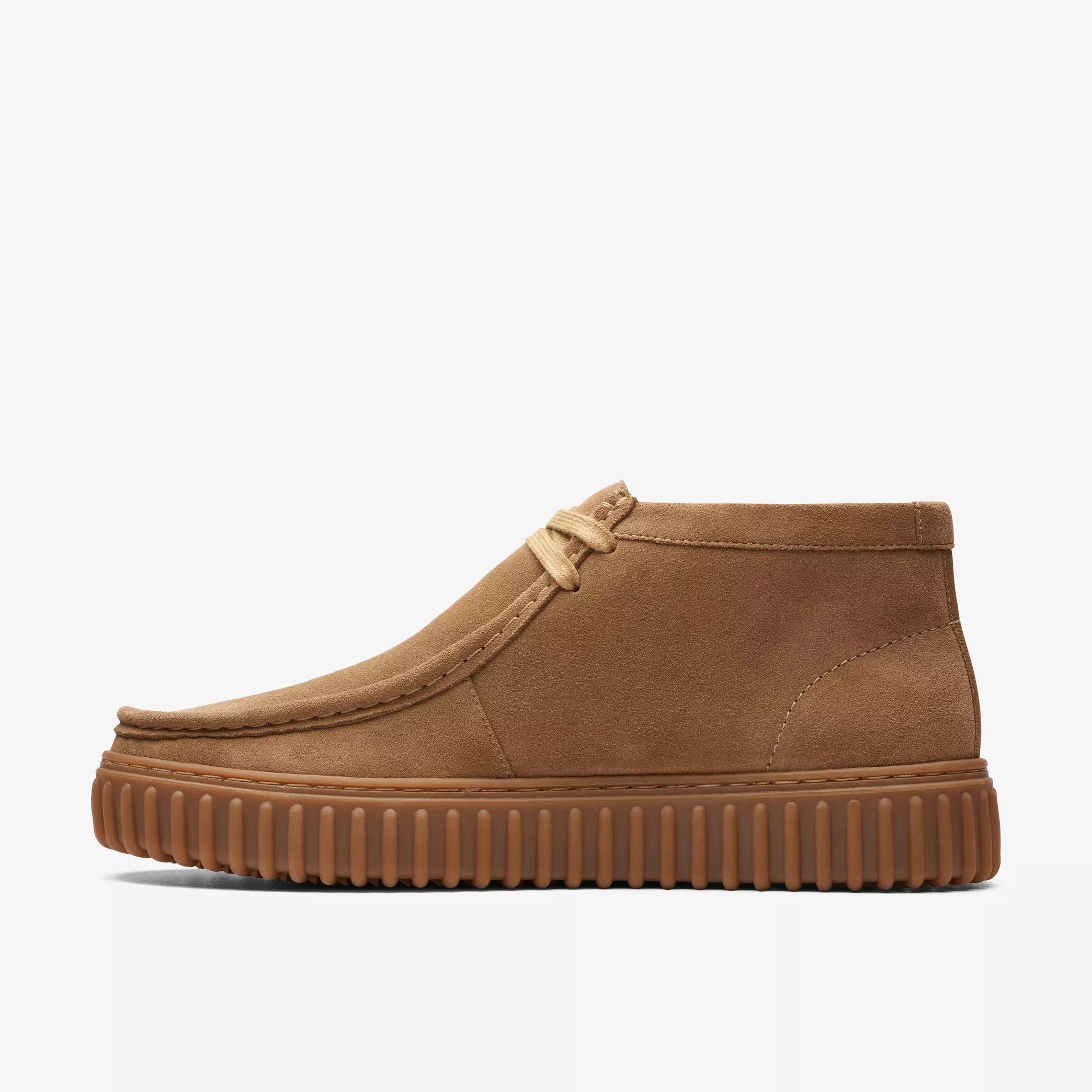 Clarks Torhill Hi 26173663 Scarpa Uomo Sand Scamosciata
