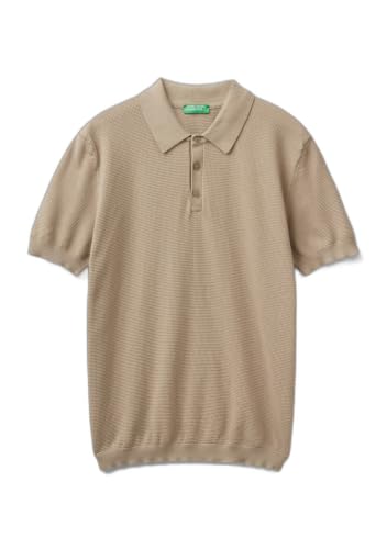 Benetton polo uomo blu XS manica corta regular