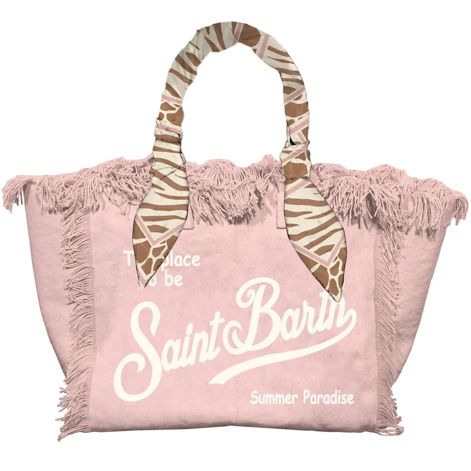 MC2 Saint Barth Vanity Foulard Borsa Tote Rosa