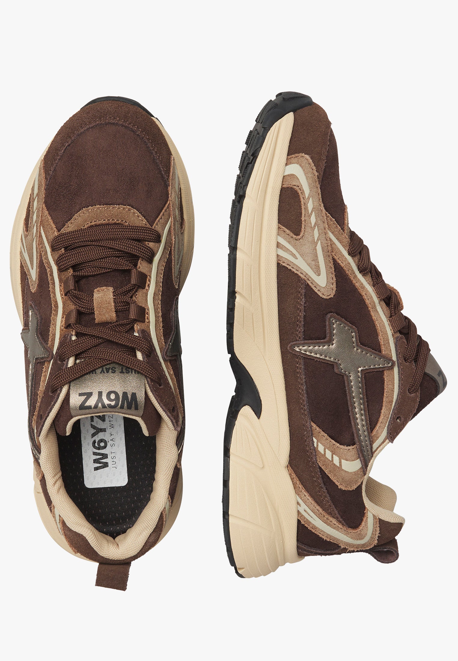 W6YZ Arrow Uni 2020217 06 sneakers marrone scuro