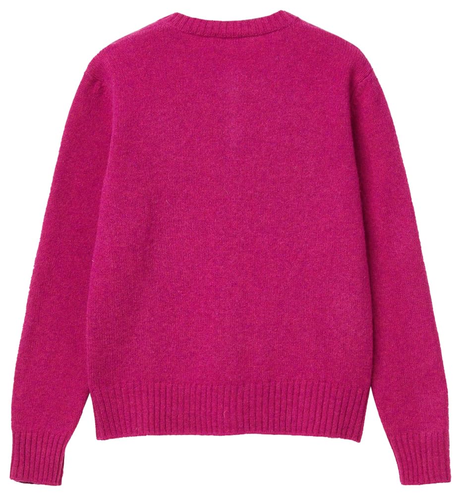 Benetton Maglieria 103ME500L Cardigan Donna Viola Tinta Unita