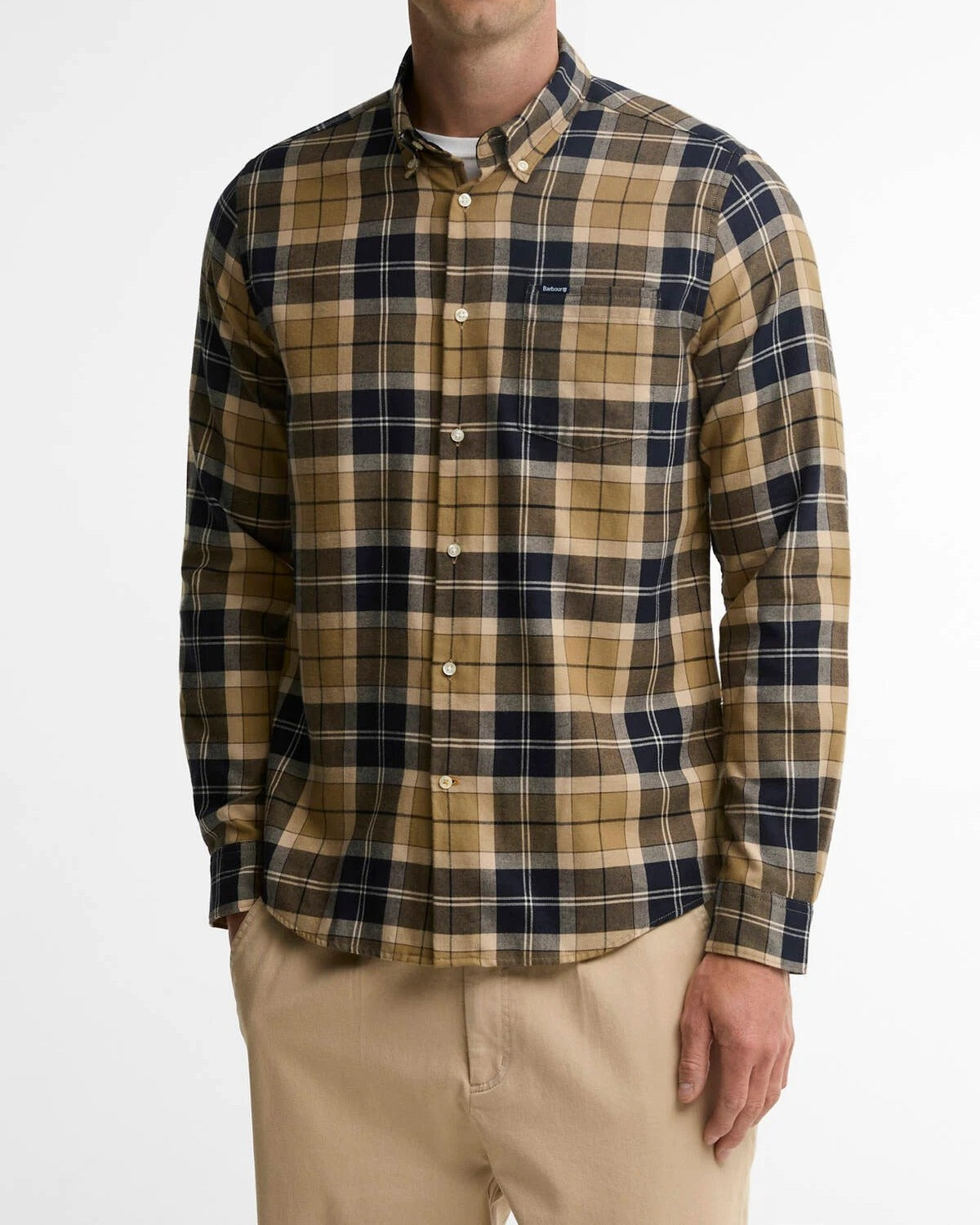 Barbour Fortrose MSH4991 camicia tartan birchwood uomo