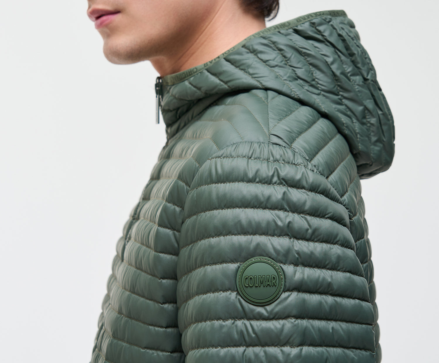 Colmar 1237 8VX giacca Repunk verde Jeep piumino packable
