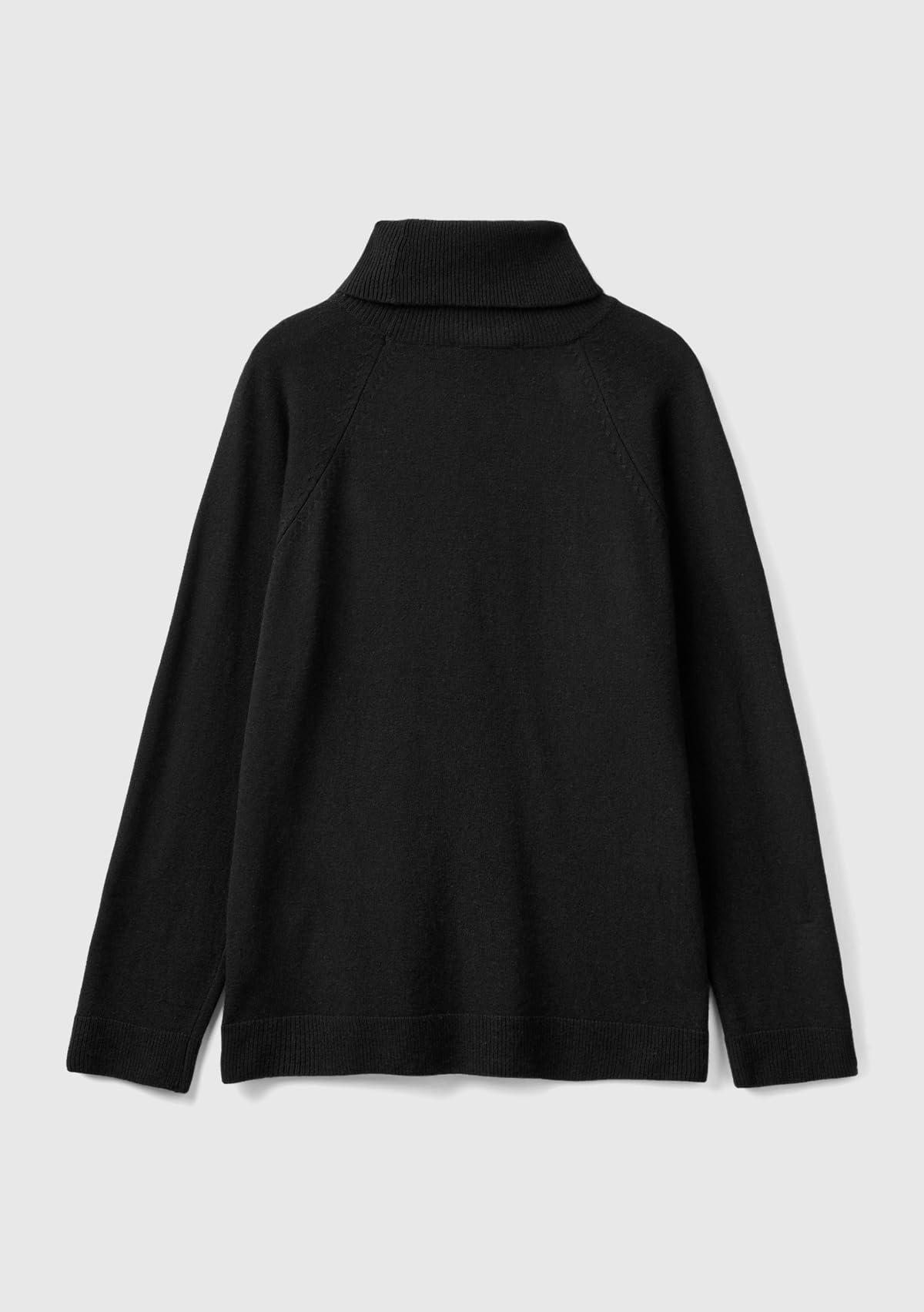 Benetton Maglieria Maglia Ciclista collo alto lana cashmere