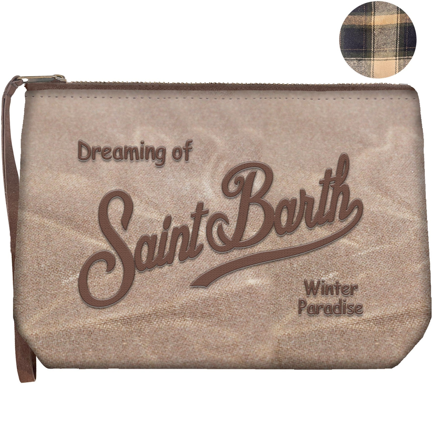 MC2 Saint Barth Aline Wax 00550M pochette fango