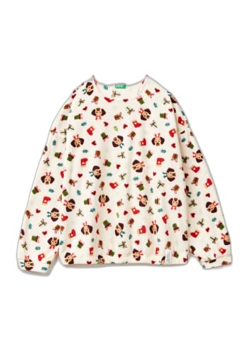Benetton 39EZ3M087 Maglia Donna Pile XXS