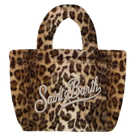 MC2 Saint Barth Vanity 00214M Borsa Leopard Marrone