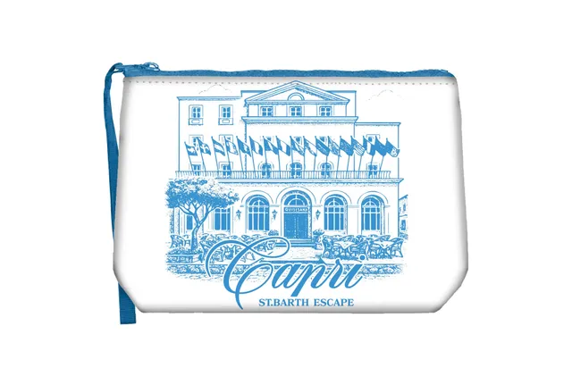 MC2 Saint Barth Aline 01967L pochette Capri Hotel bianco