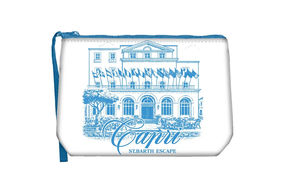 MC2 Saint Barth Aline 01967L pochette Capri Hotel bianco