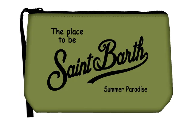 MC2 Saint Barth Aline 00395L pochette verde scuba mare