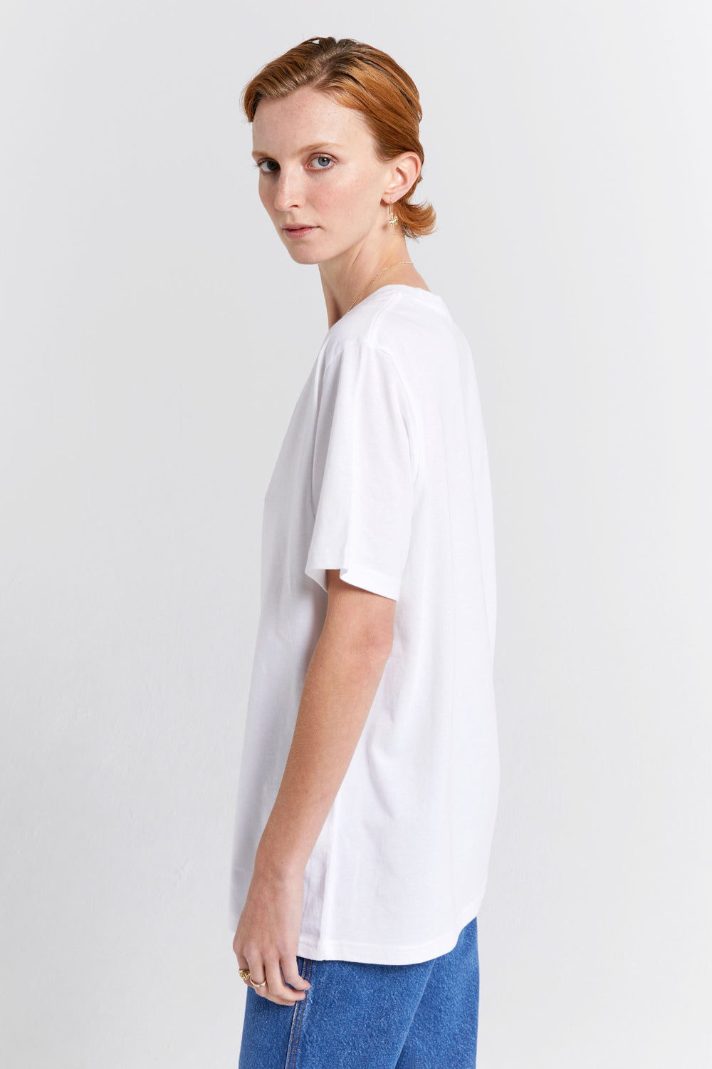 Karen Walker Runaway Girl T-Shirt maglietta bianca cotone