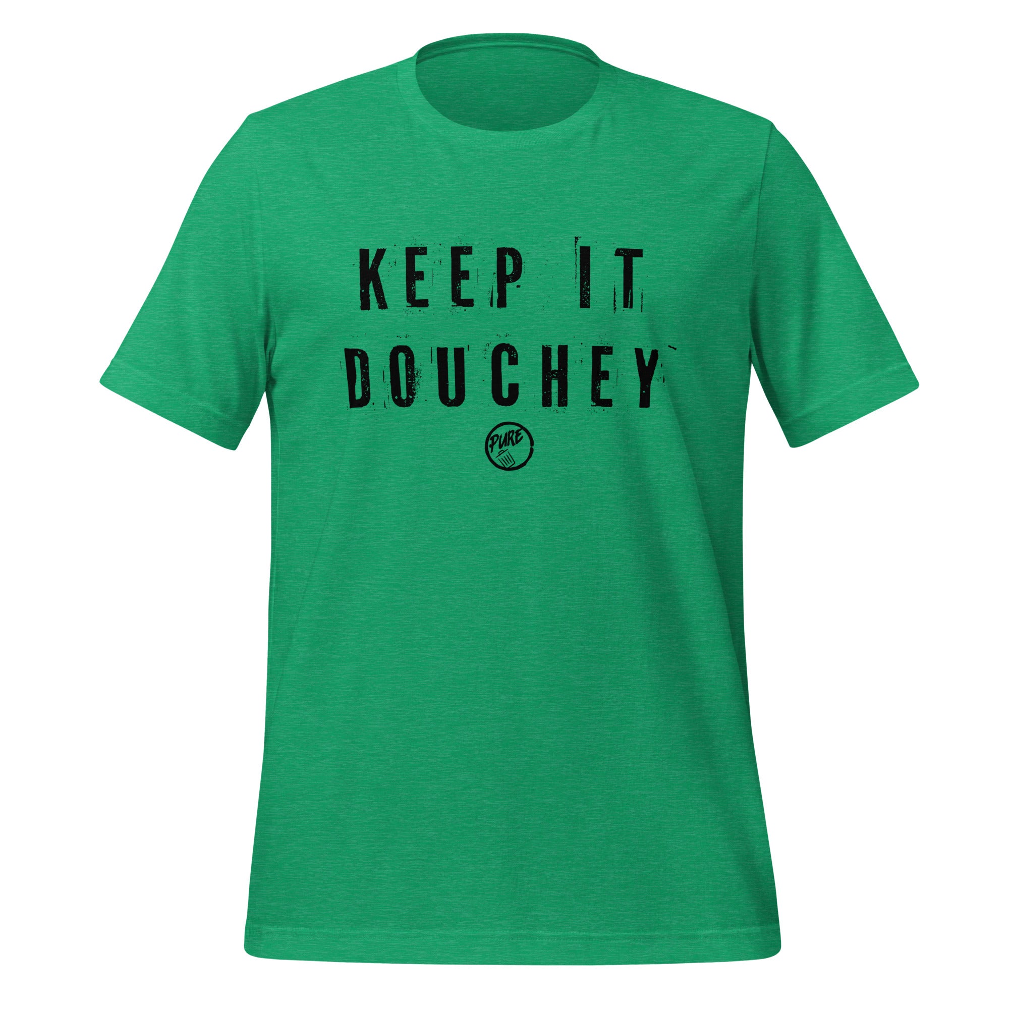 Pure Trash Kepp It Douchey maglietta unisex berry cotone