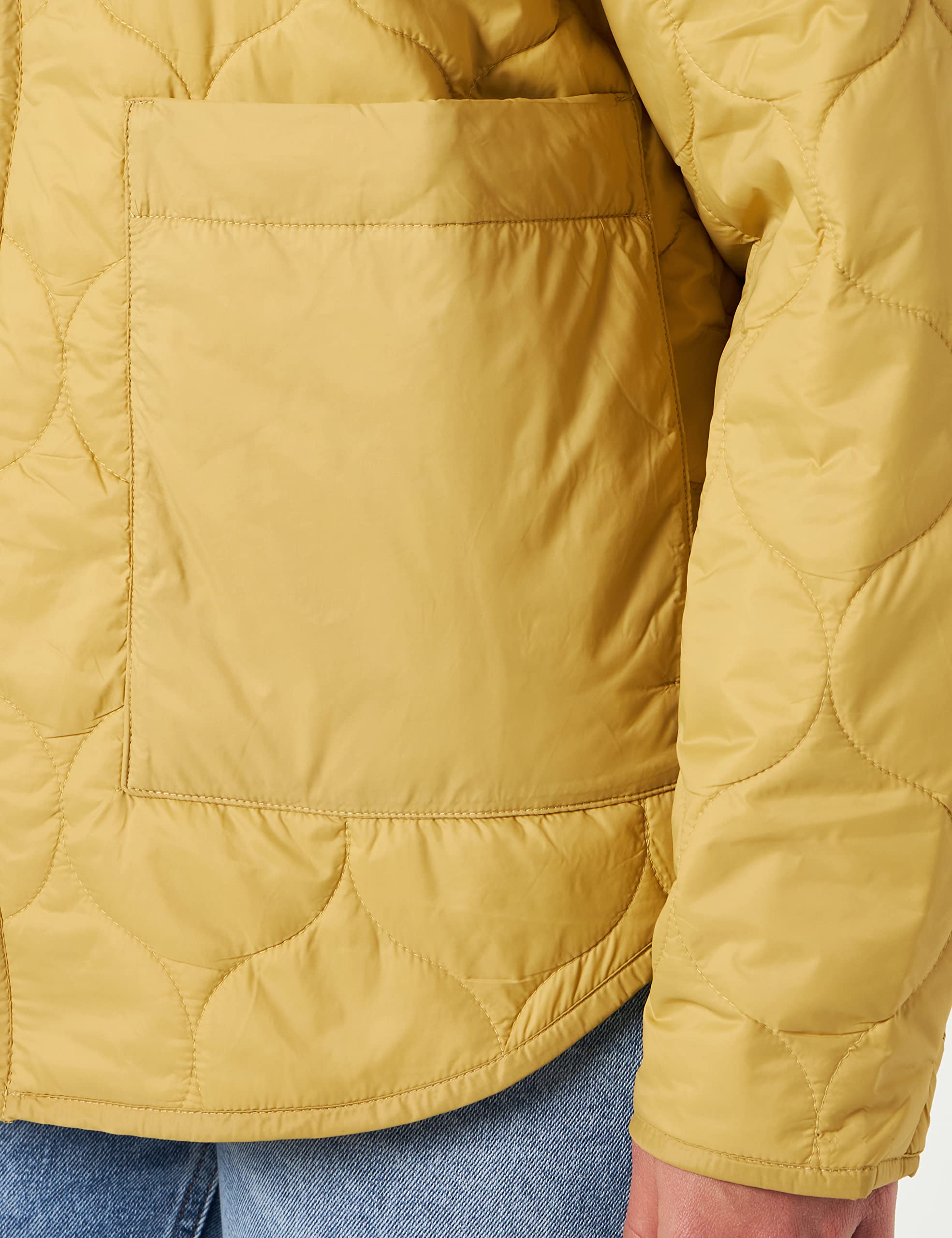Benetton Giacchetto Imbottito Donna trapuntato con zip