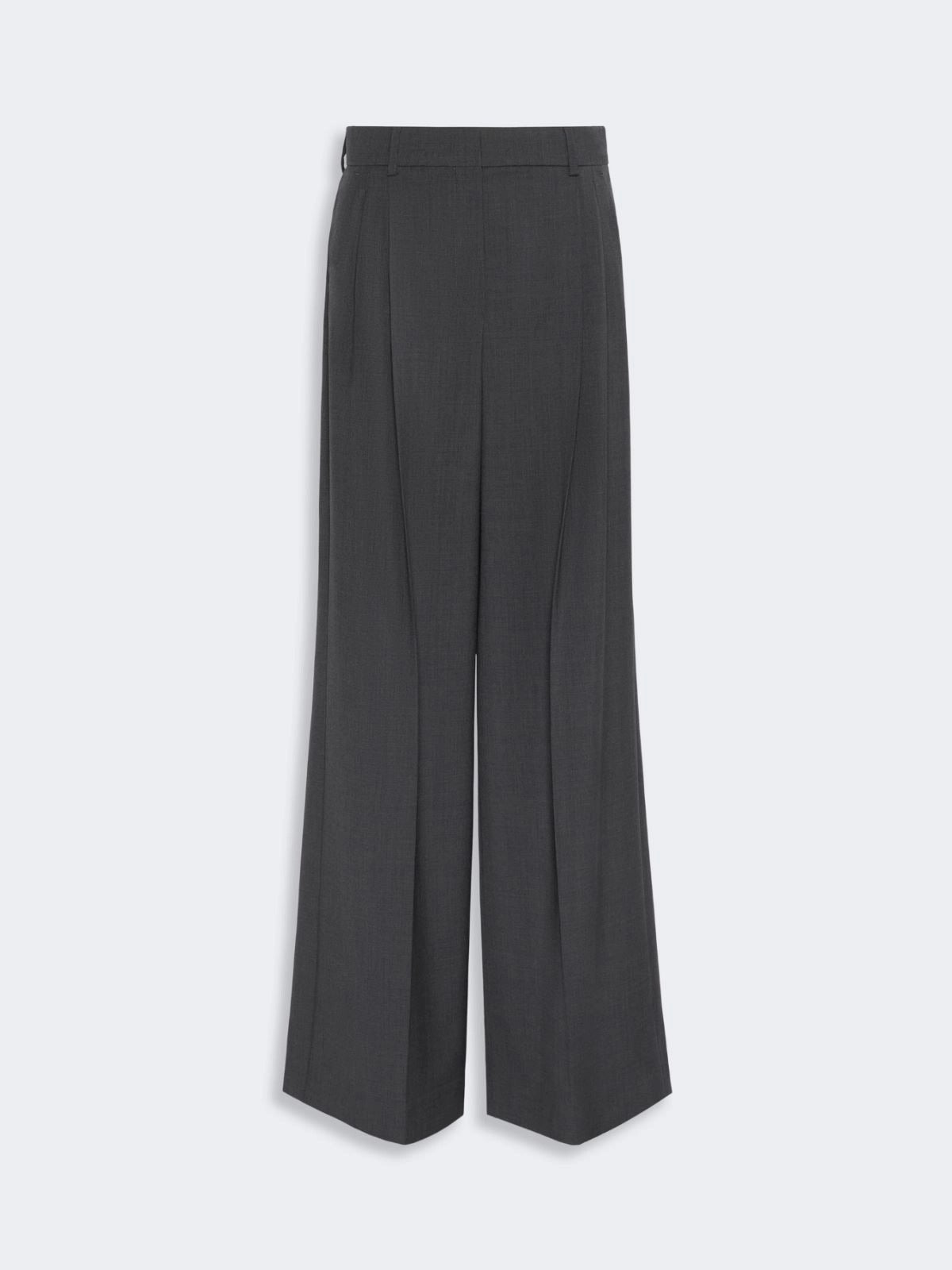 Weekend Max Mara Adelfi WKDADELFI015 pantalone antracite lana