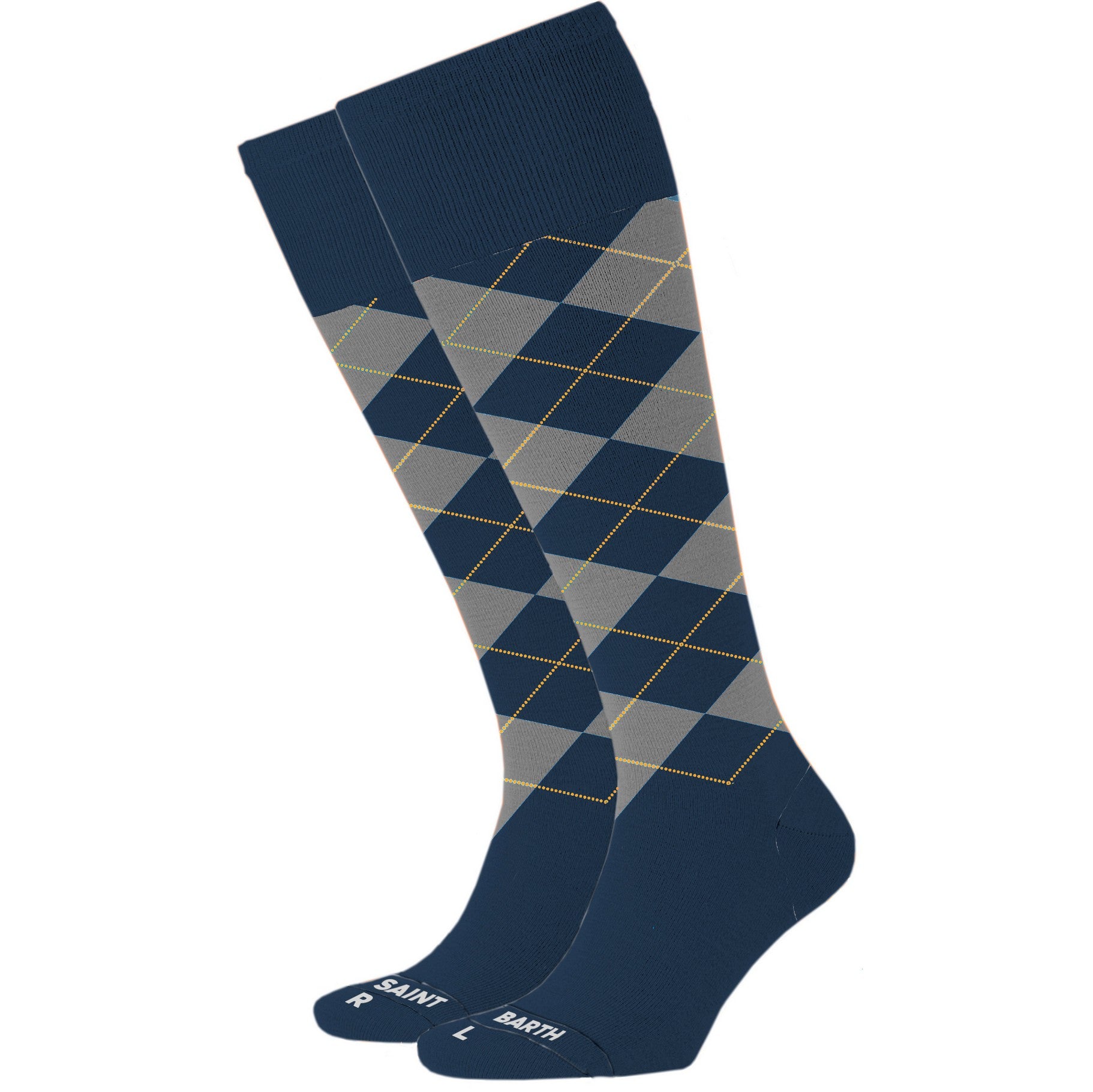 MC2 Saint Barth Sox N Calzini Uomo Classic Navy Grigio