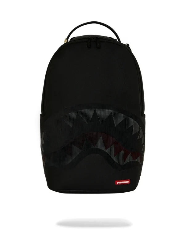 Sprayground Disappearing Shark 910B8658NSZ zaino nero PVC