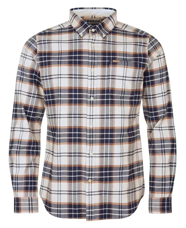 Barbour Portdown MSH5035 Camicia Uomo Ecru Check