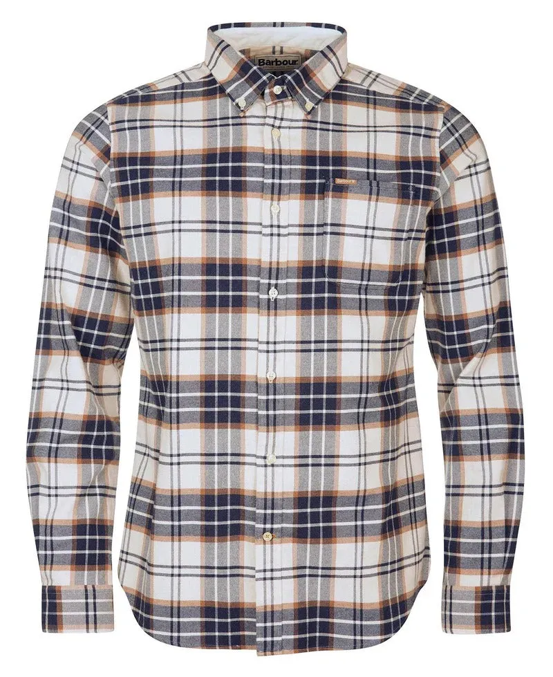 Barbour Portdown MSH5035 Camicia Uomo Ecru Check