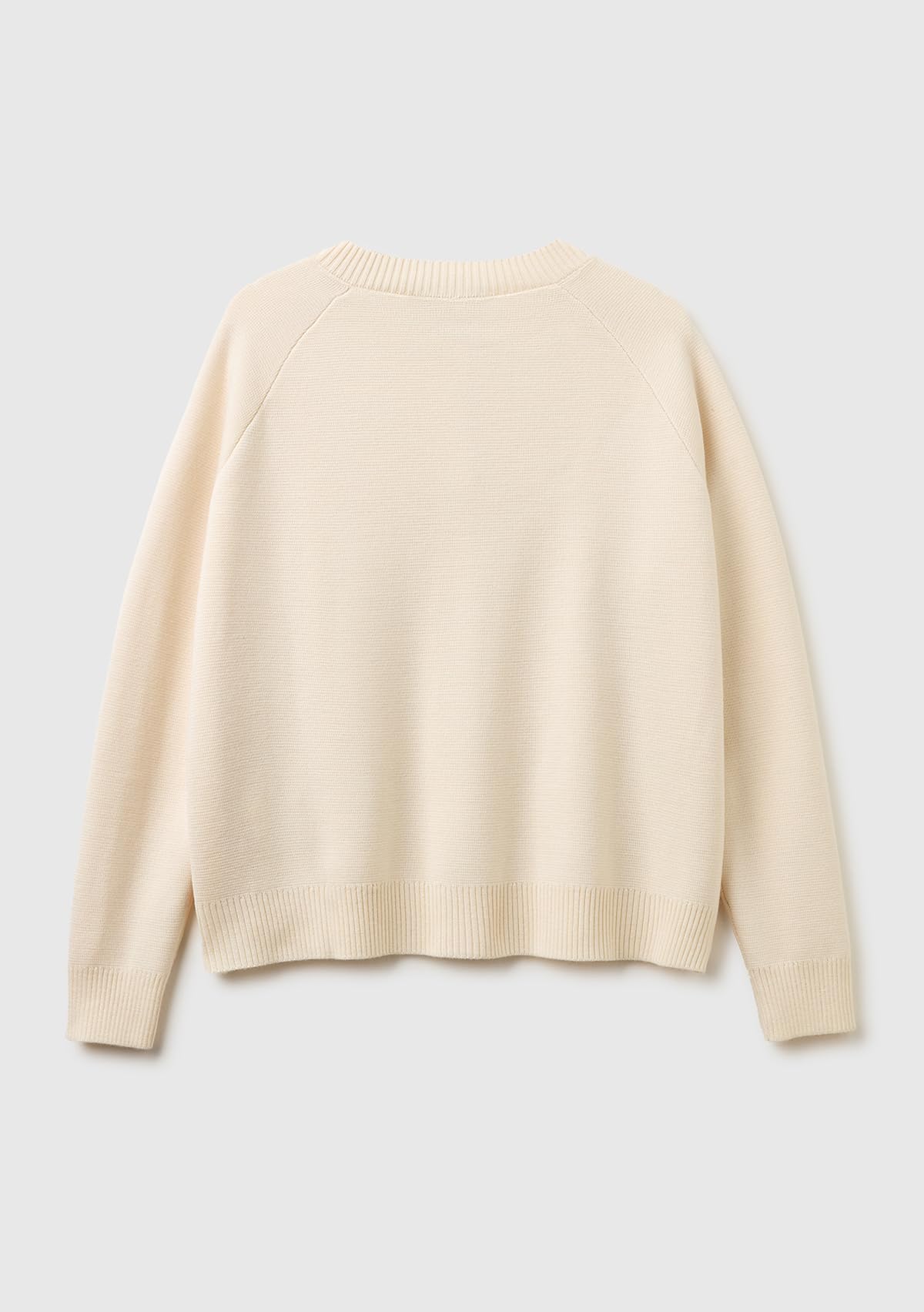Benetton Maglieria 1j9yd10g0 Cardigan Donna XS Bianco