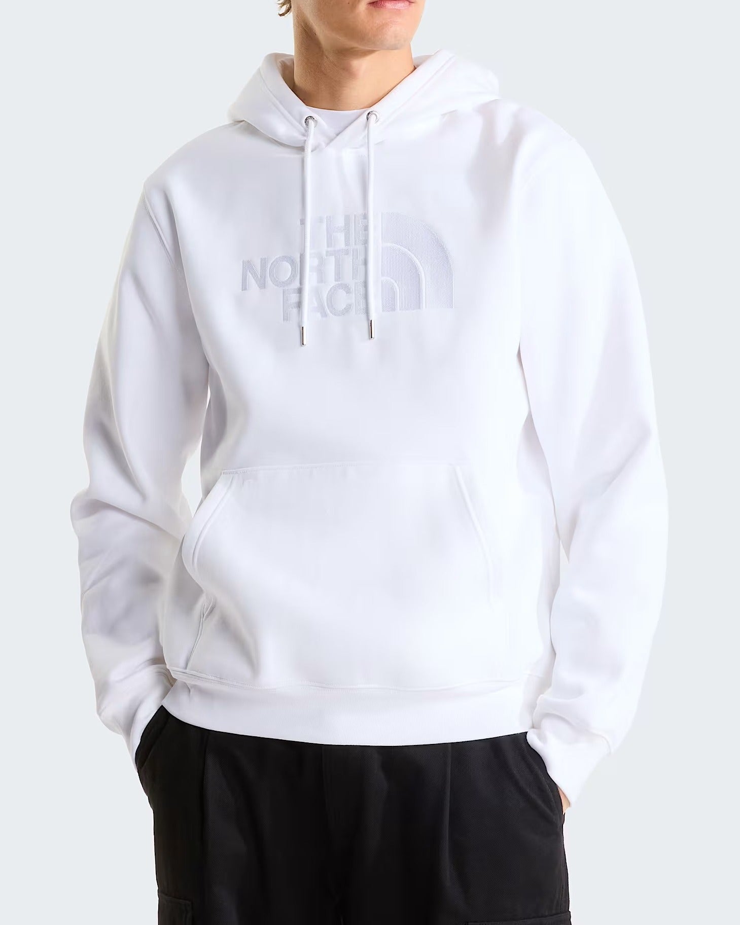 The North Face Drew Peak NF0A8FDA felpa cappuccio tnf white