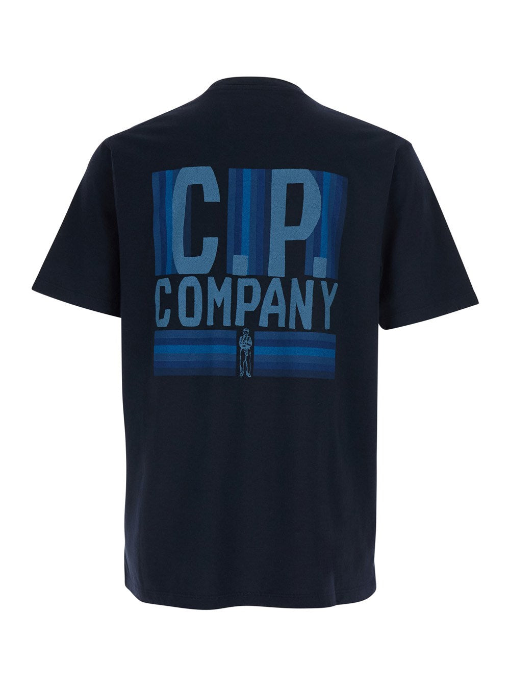 C.P. Company 30/1 Jersey t-shirt cotone Total Eclipse uomo