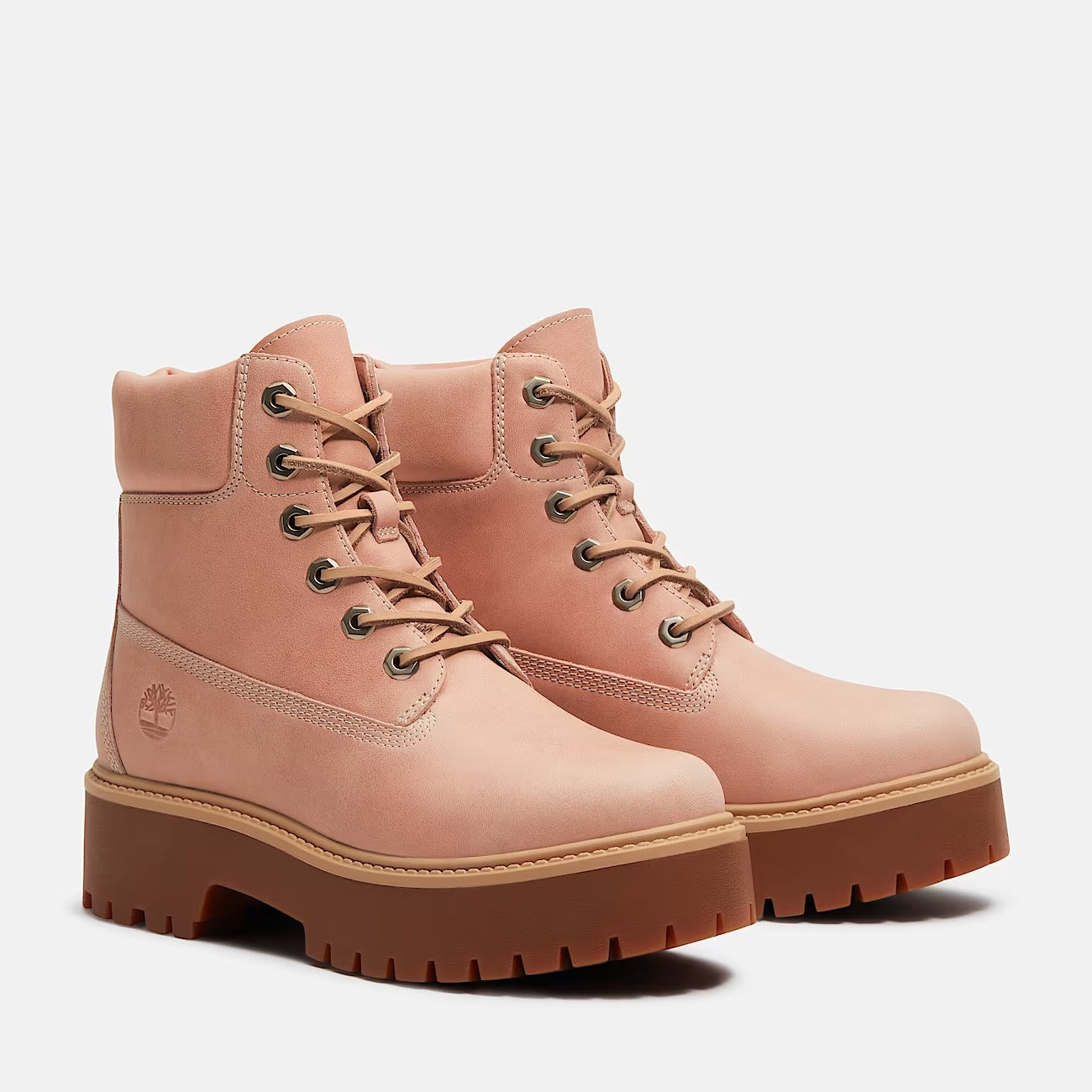 Timberland Stone Street 6 Inch Scarponcino Donna Rosa Chiaro