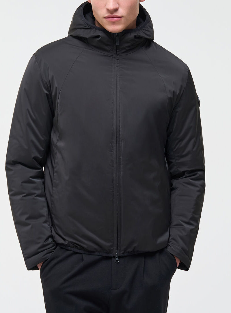 Colmar 11000027 giacca uomo nera stretch con cappuccio