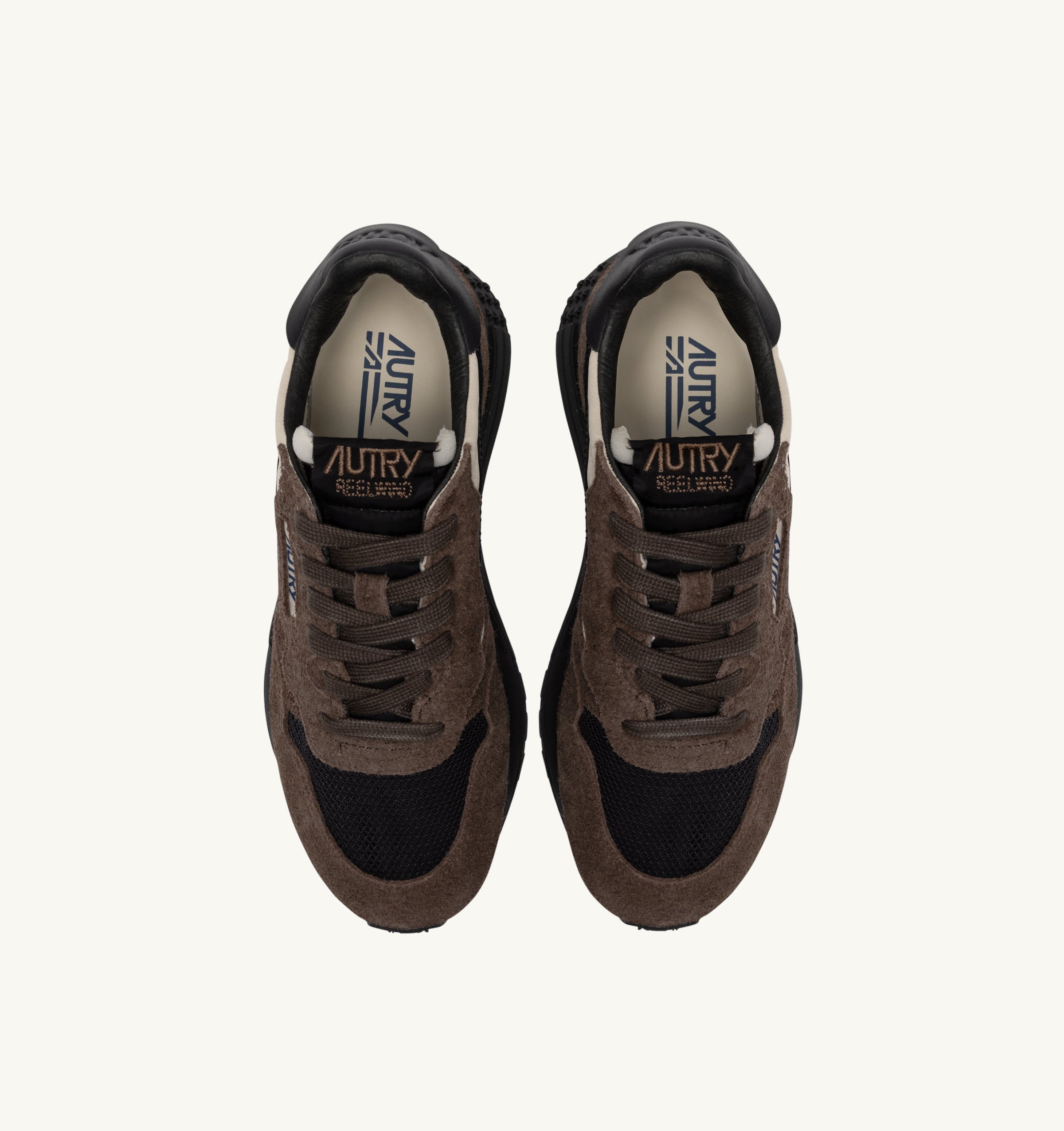 Autry Reelwind Low WWLM sneaker uomo Pebb nylon suede