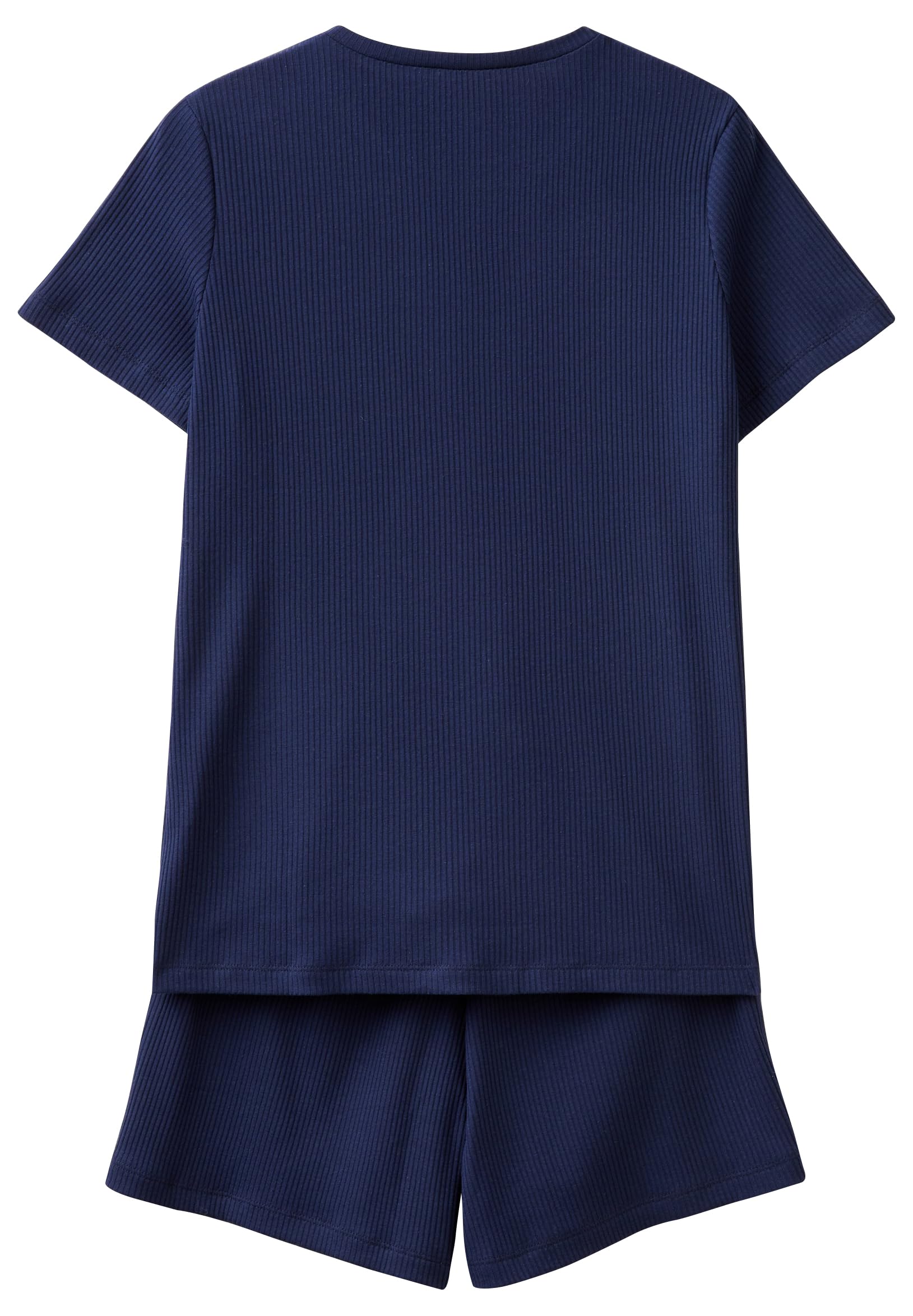 Benetton Intimo e Pigiami 32wa3p03a Set Pigiama Corto Donna Costina