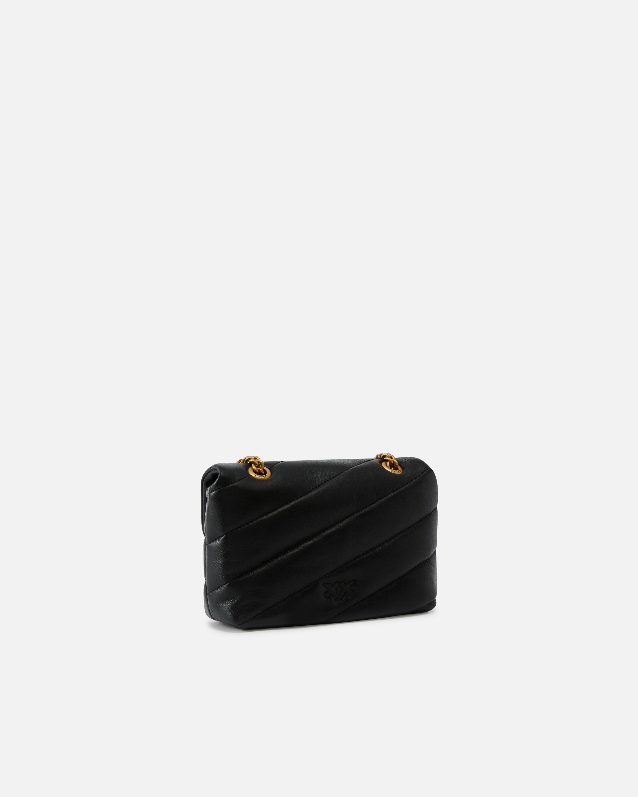 Pinko Love Puff Baby 100040 A0F2 borsa nera nappa
