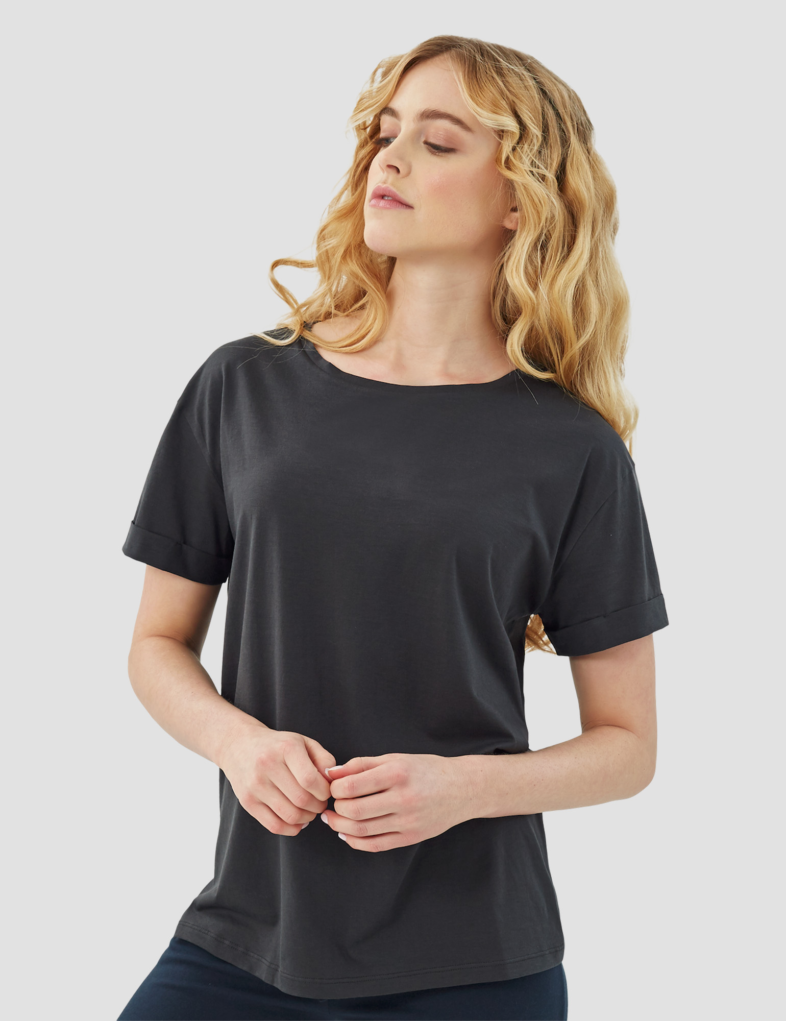 Stefan Brandt Fabienne 50 t-shirt cotone grafica regular
