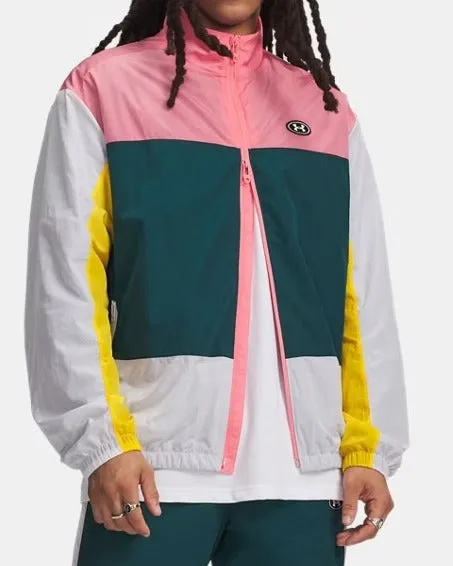 Under Armour Icon Woven Track 77-6009436 Giacca Pink Taglia XS