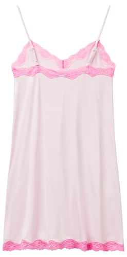 Benetton Sottoveste Donna S Rosa 3Z123V00I in Viscosa