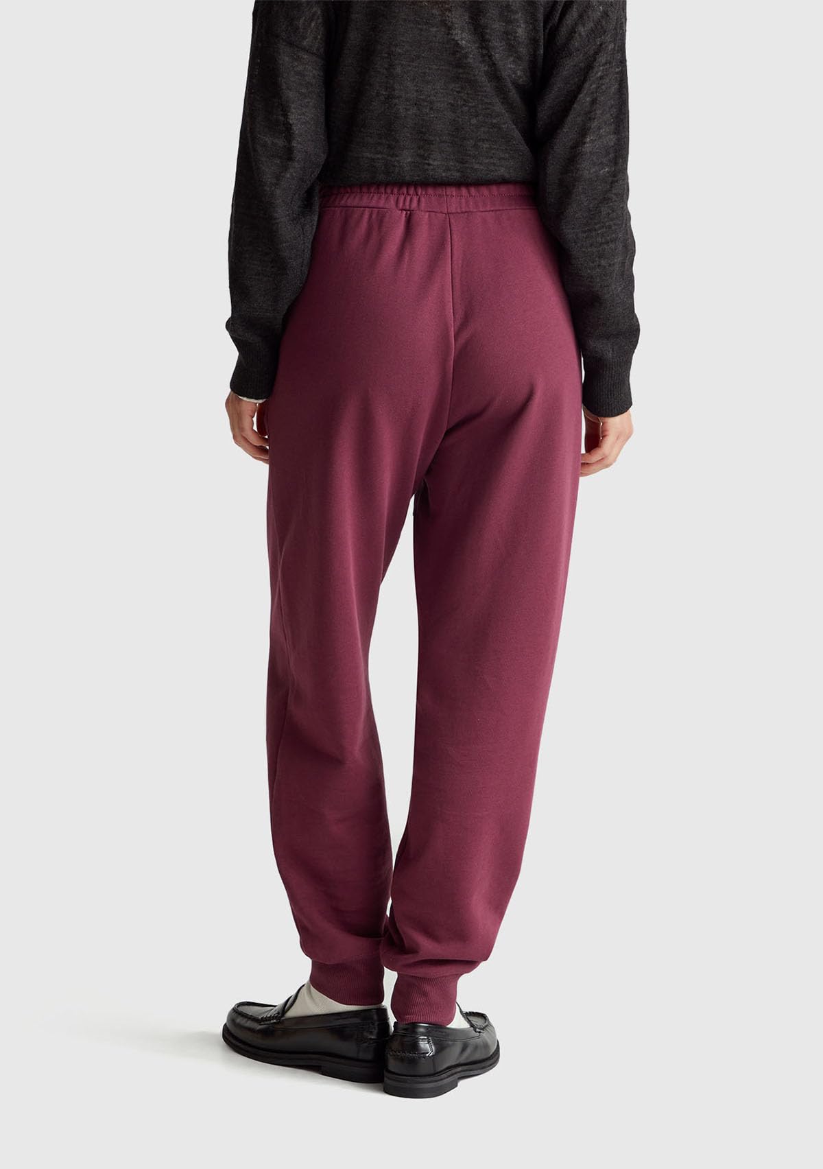 Benetton Pantaloni Donna elasticati regular fit polsino